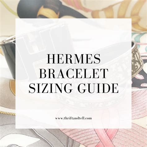 hermes enamel bracelet gm and pm size|hermes circle size chart.